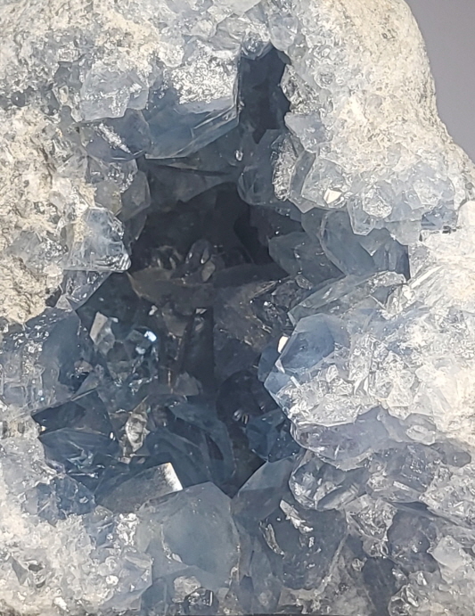 세레스타이트 원석 지오드 3.7kg