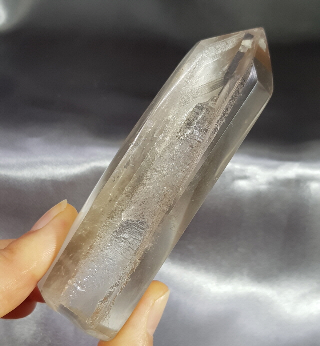 천연 시트린  육각주