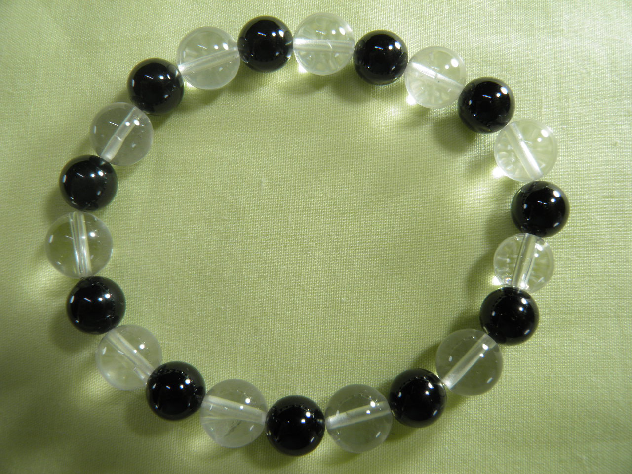 블랙앤화이트 팔찌