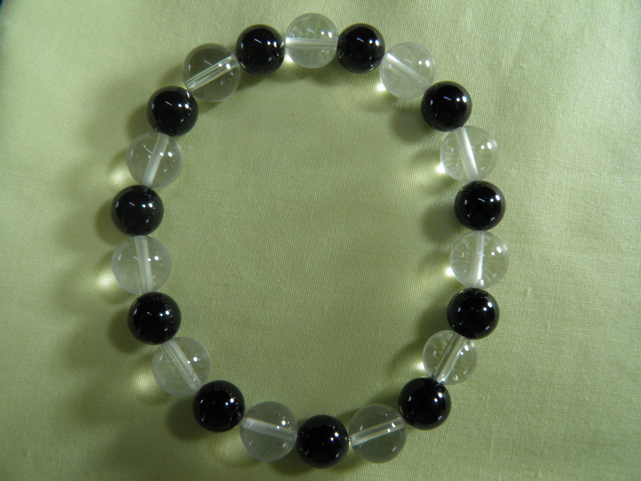 블랙앤화이트 팔찌