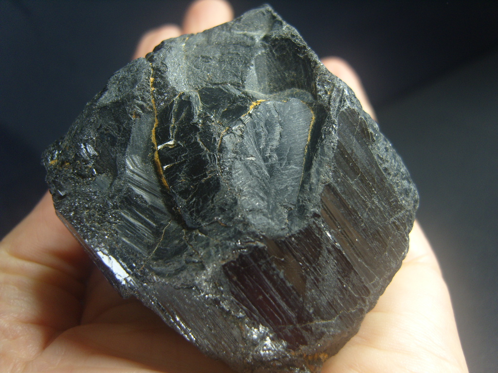 아프리카 블랙투어머린 원석