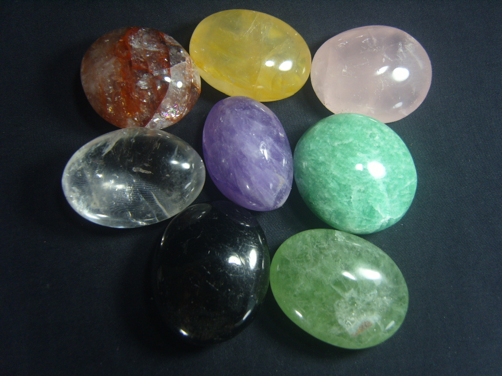 수정 자갈형 8종 구성