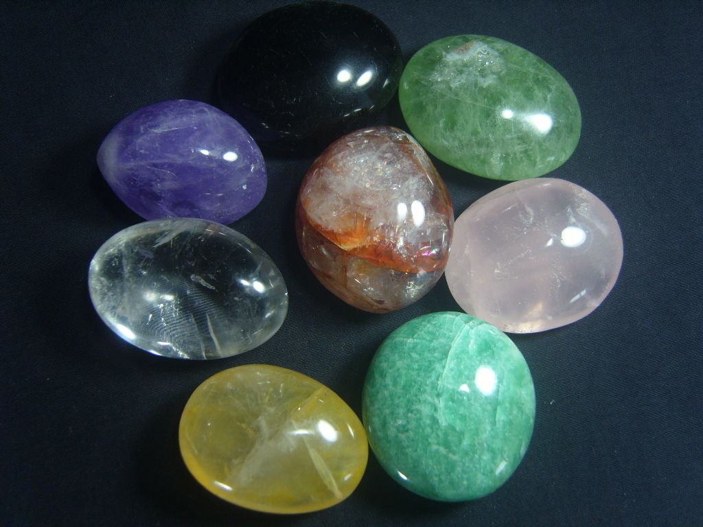 수정 자갈형 8종 구성