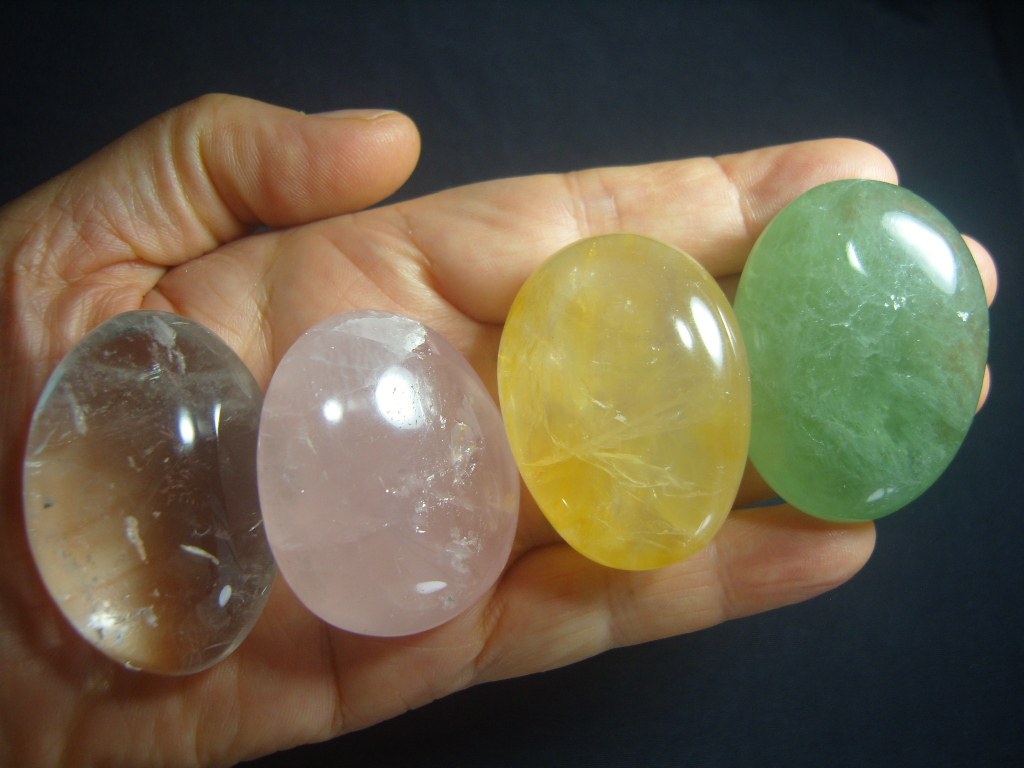 수정 자갈형 8종 구성