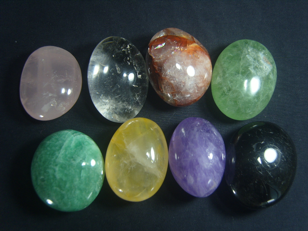 수정 자갈형 8종 구성