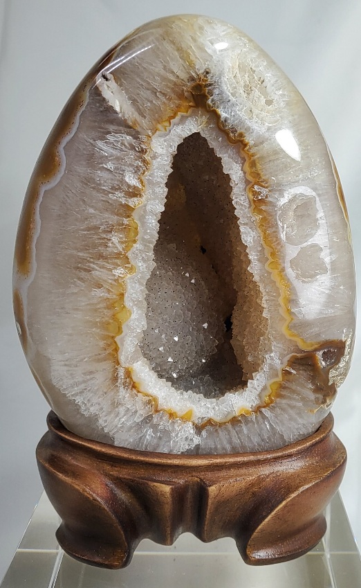 아게이트 원석 지오드