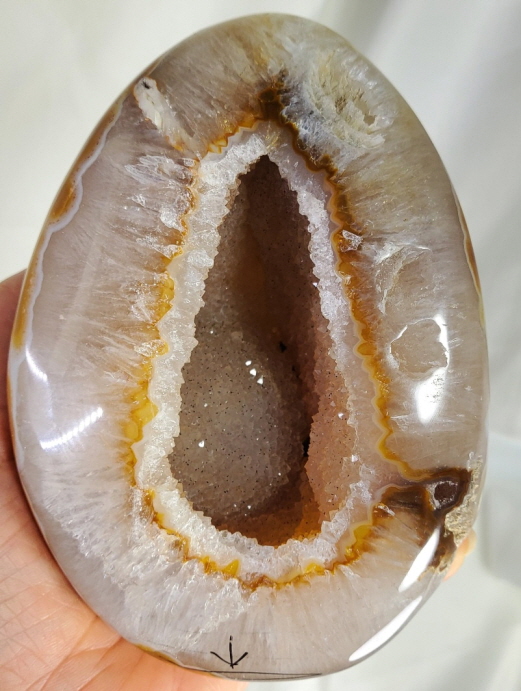 아게이트 원석 지오드