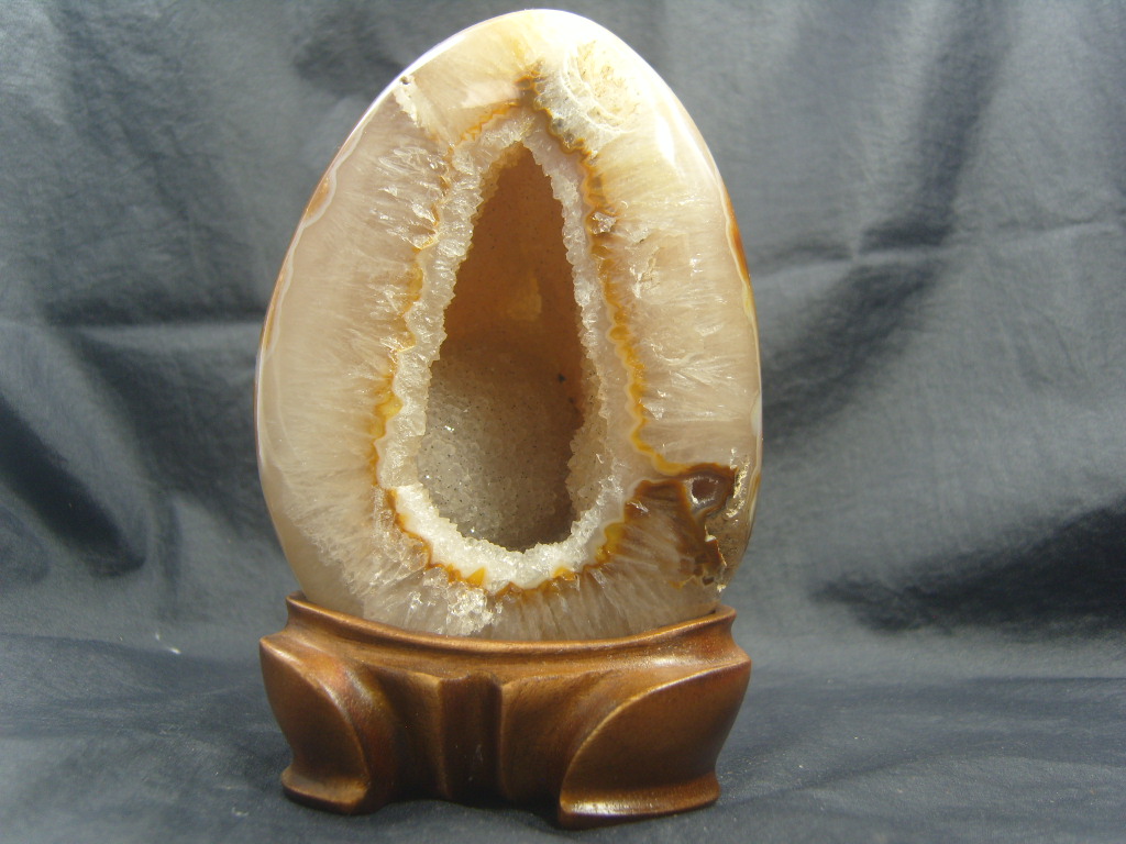 아게이트 원석 지오드