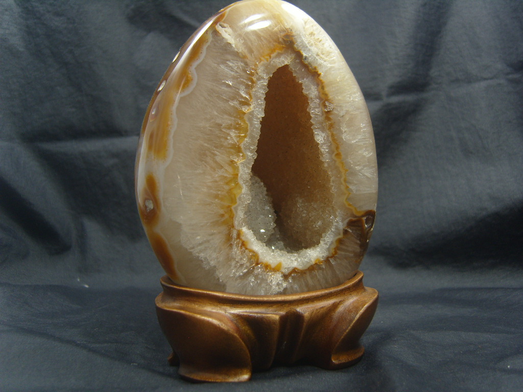 아게이트 원석 지오드