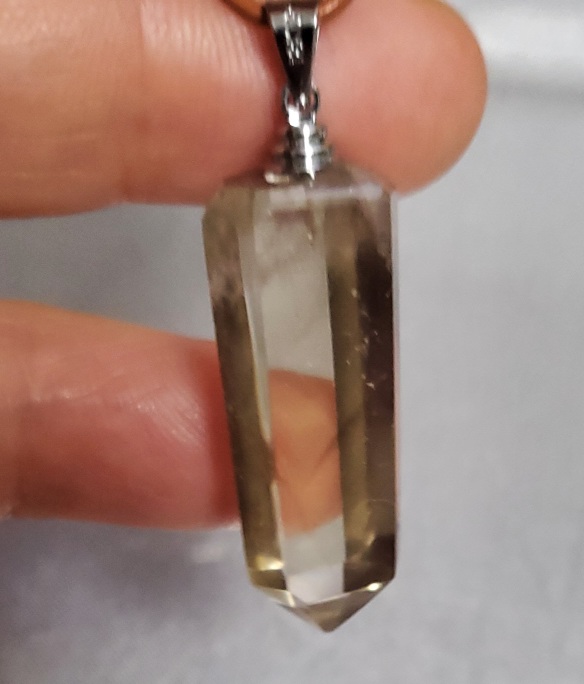 천연 시트린  펜던트