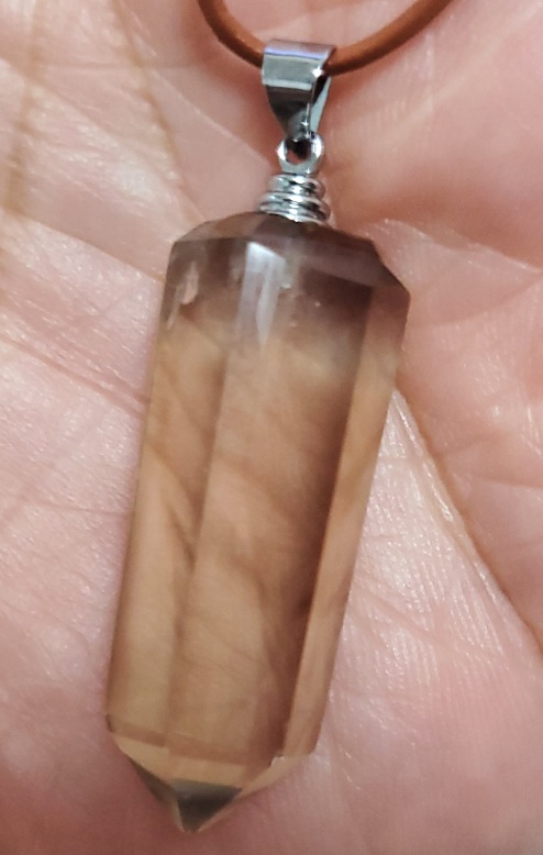 천연 시트린  펜던트