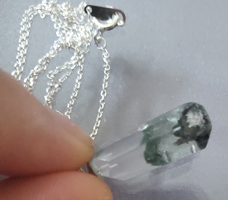 가든 수정 실버92.5%목걸이