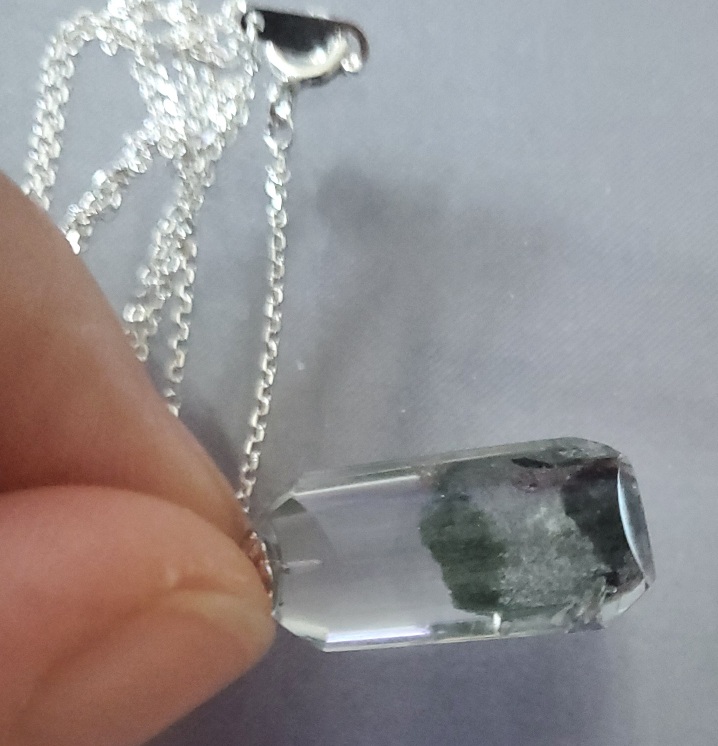 가든 수정 실버92.5%목걸이