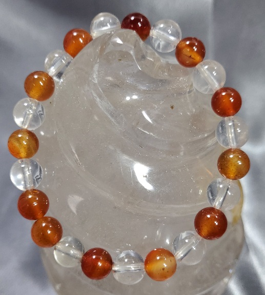 백수정 카네리안 팔찌