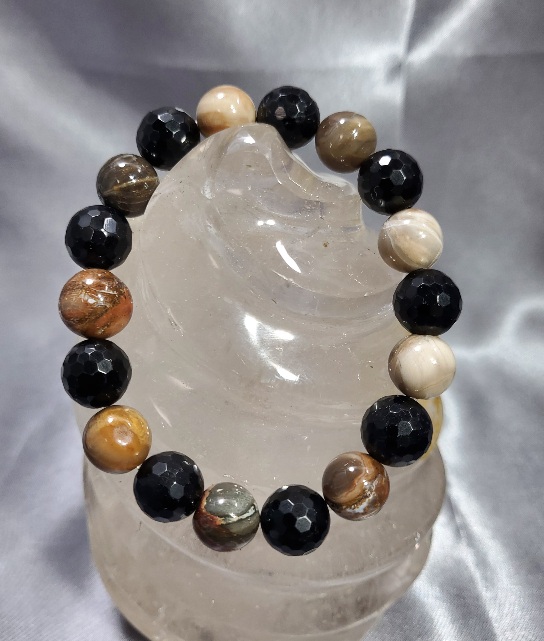 투어머린 규화목 팔찌 10mm