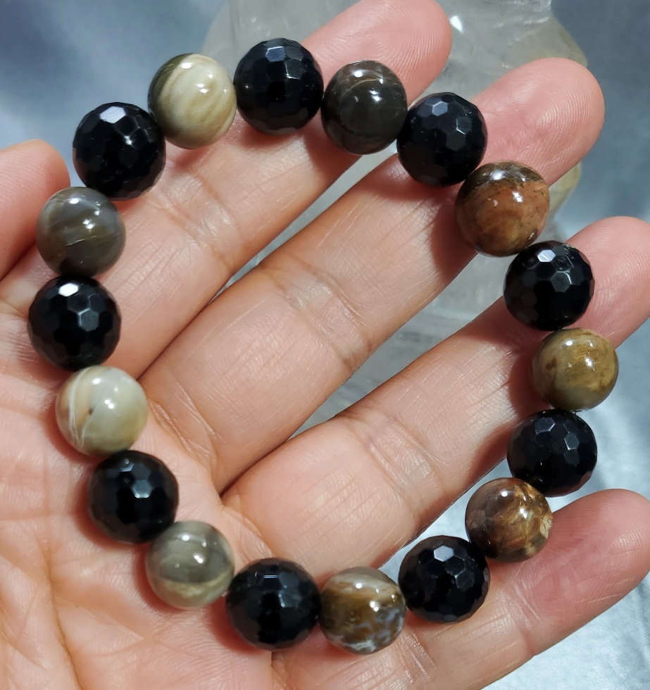 투어머린 규화목 팔찌 10mm