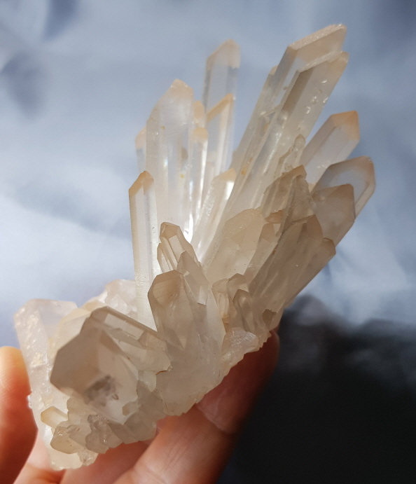 핑크 레무리안 원석 클러스터