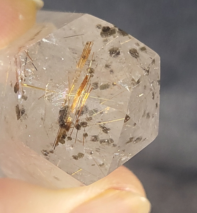 천연 침수정 육각주