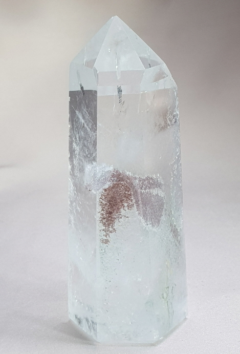 투명도 좋은 백수정 팬텀육각주형