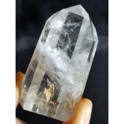 화이트 크랙 형성  백수정 육각주