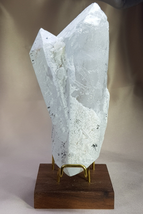 레무리안 수정  크로스형 더블포인트