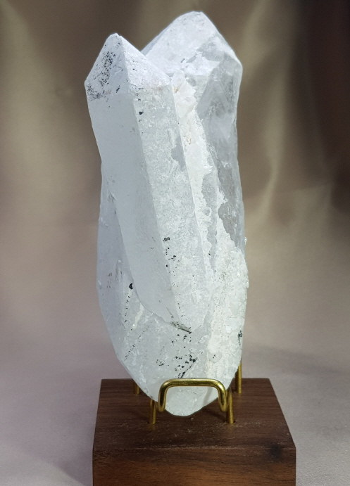 레무리안 수정  크로스형 더블포인트