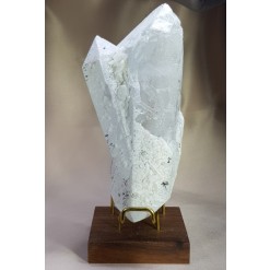 레무리안 수정  크로스형 더블포인트