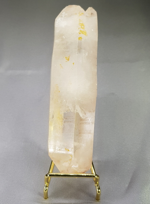 투명도 좋은 레무리안 수정 더블포인트