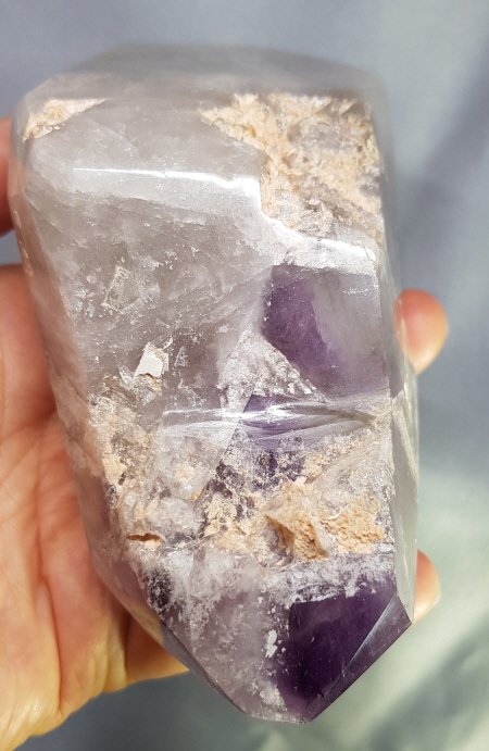 스모키 아메시스트 더블 포인트 형