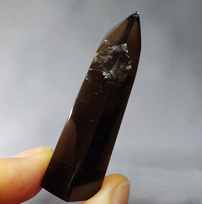 연수정 타뷸러 쿼츠 (납작 수정)육각주