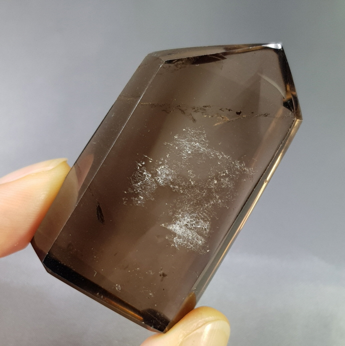 연수정 타뷸러 쿼츠 (납작 수정)육각주