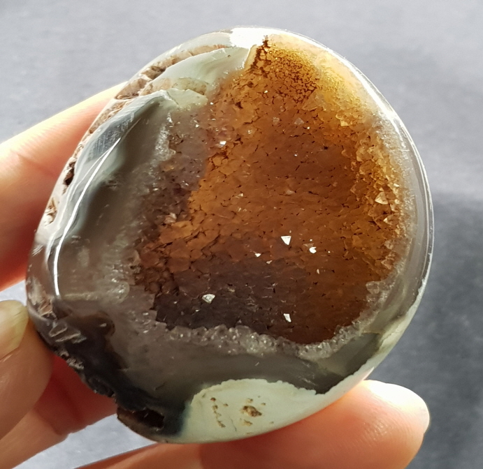 아게이트 작은 지오드