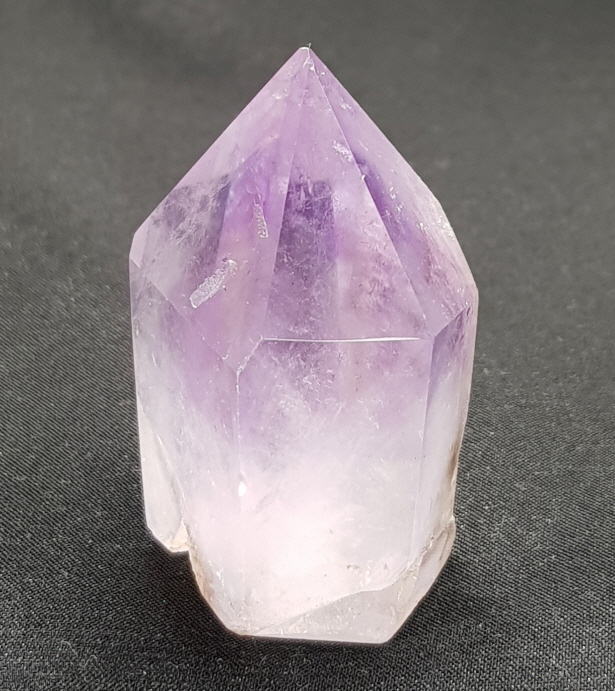 내츄럴 자수정 육각주형