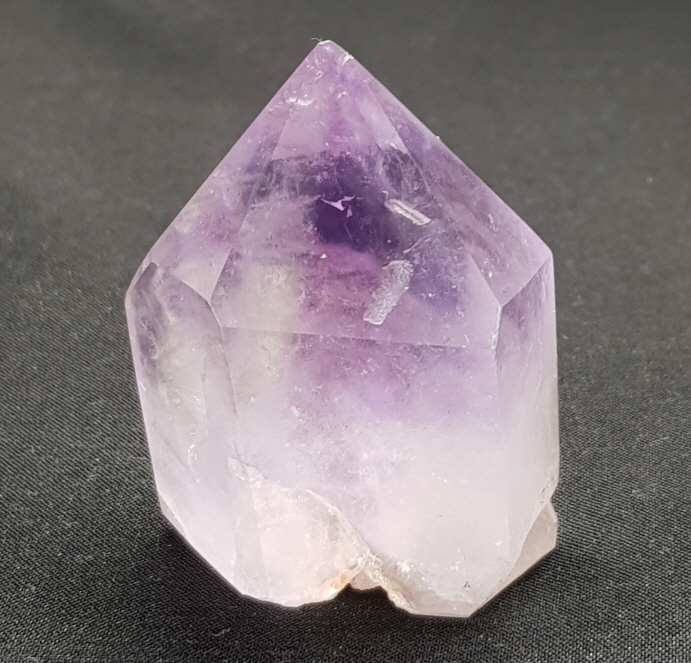 내츄럴 자수정 육각주형