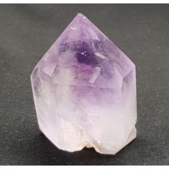 내츄럴 자수정 육각주형