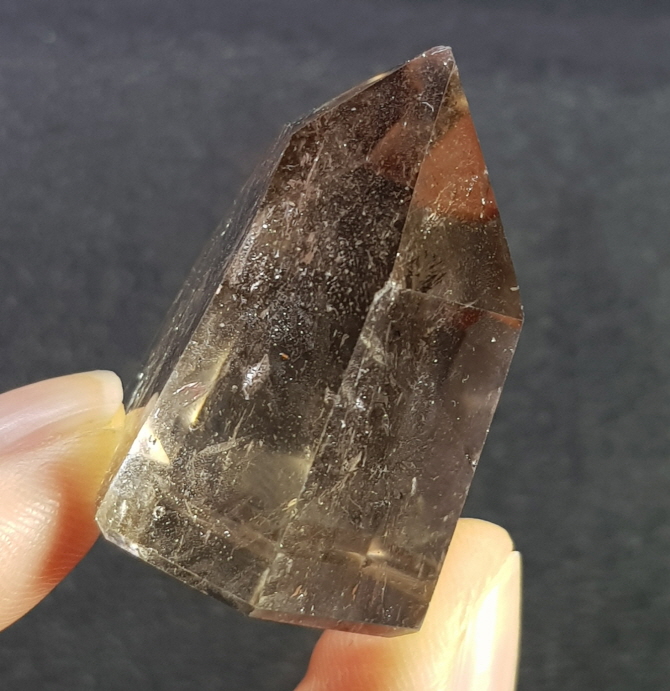 연앤황수정( 스모키 시트린= Smoky Citrine Quartz)