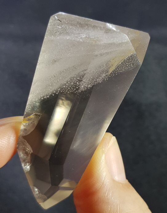 천연 시트린  육각주