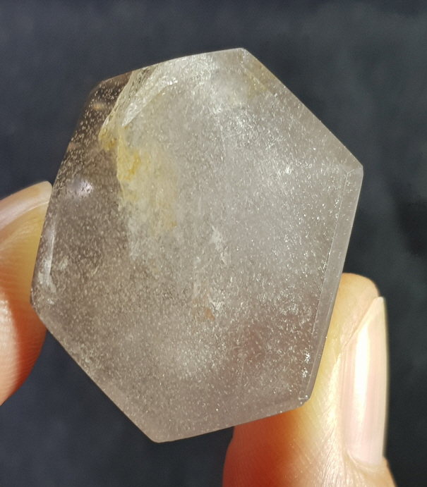 천연 시트린  육각주