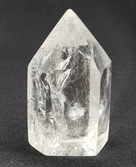 화이트 침 백수정 육각주