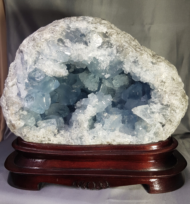 아프리카 셀레스타이트 지오드