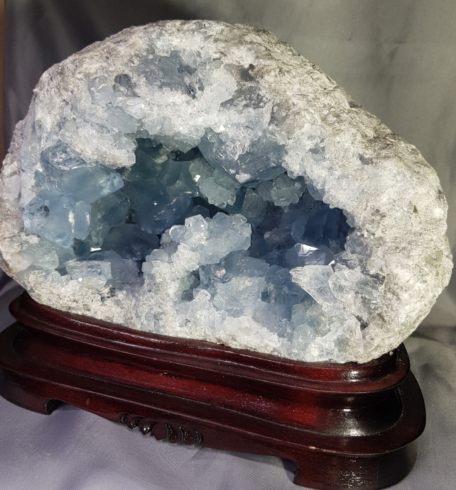 아프리카 셀레스타이트 지오드