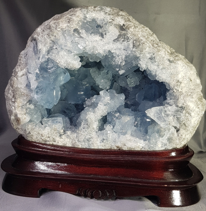 아프리카 셀레스타이트 지오드