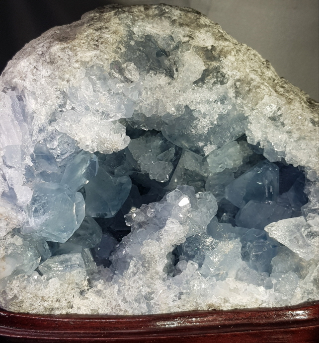 아프리카 셀레스타이트 지오드