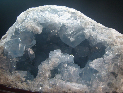 아프리카 셀레스타이트 지오드