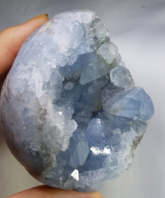 아프리카 셀레스타이트 지오드