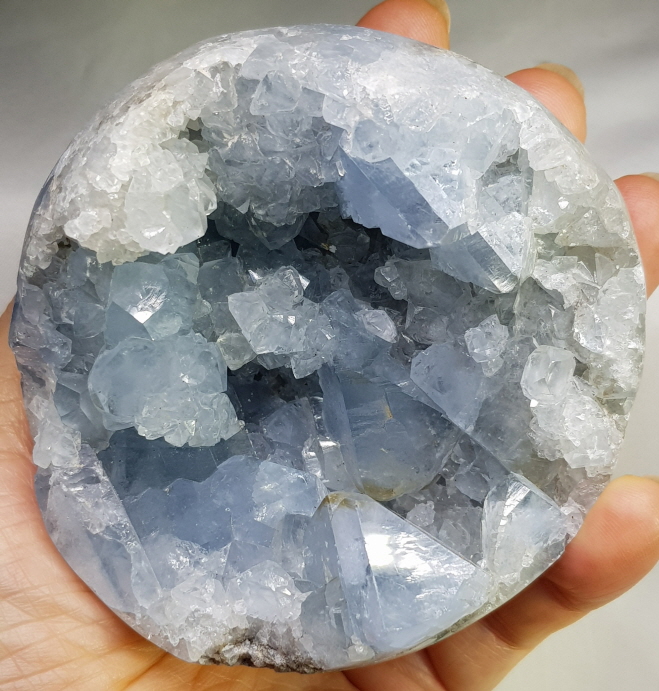 아프리카 셀레스타이트 지오드