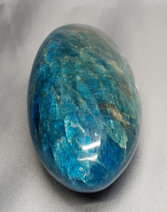 블루 아페타이트(Blue  Apatite) 입석형 원석
