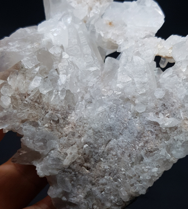 레무리안 시드 더블 포인트 원석클러스터