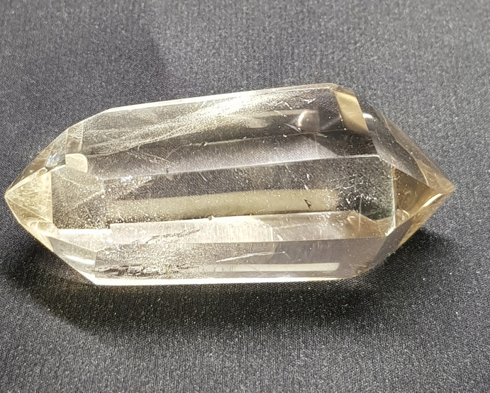 천연시트린(황수정) 더블포인트