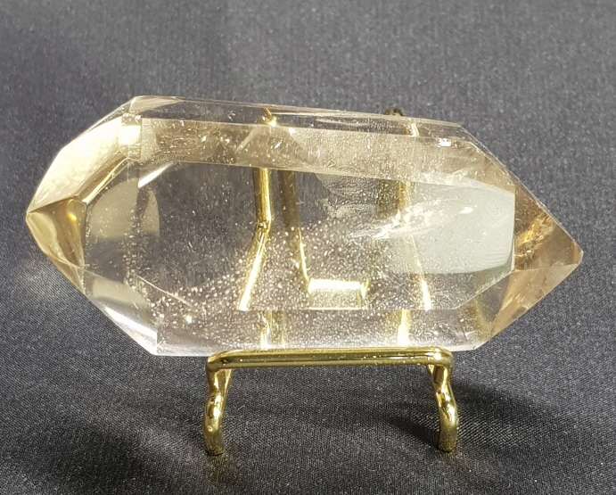 천연시트린(황수정) 더블포인트